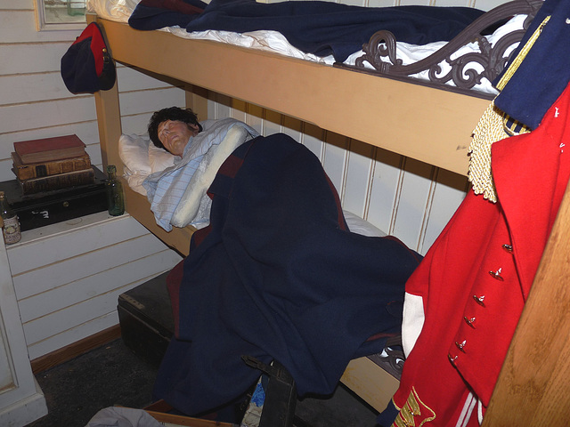 SS Great Britain- Soldier Sleeping