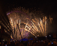 London Eye Fireworks 2006/7 (6)