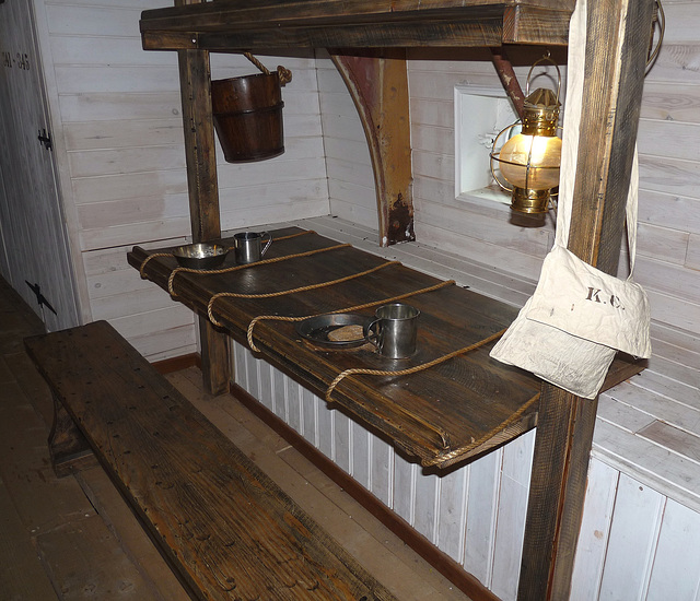 SS Great Britain- 'Dining Table In Steerage'