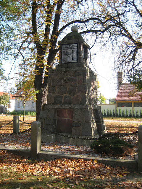 Denkmal 1.Weltkrieg - Blankenfelde