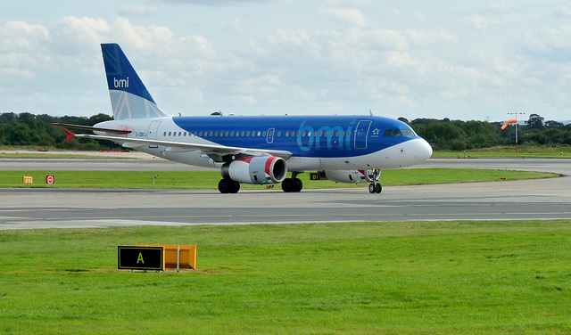 Airbus A319-131 G-DBCJ (BMI)