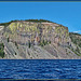 "Sunglasses" Formation on Crater Lake