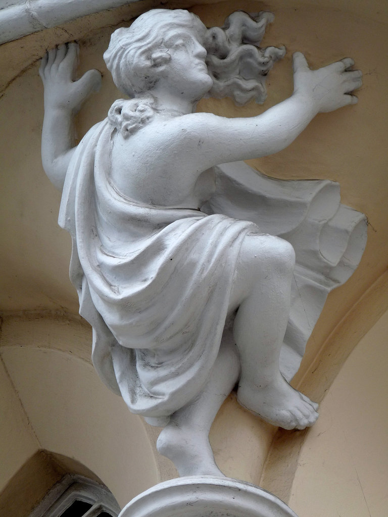 Stone Carving On St. Vincent's Priory