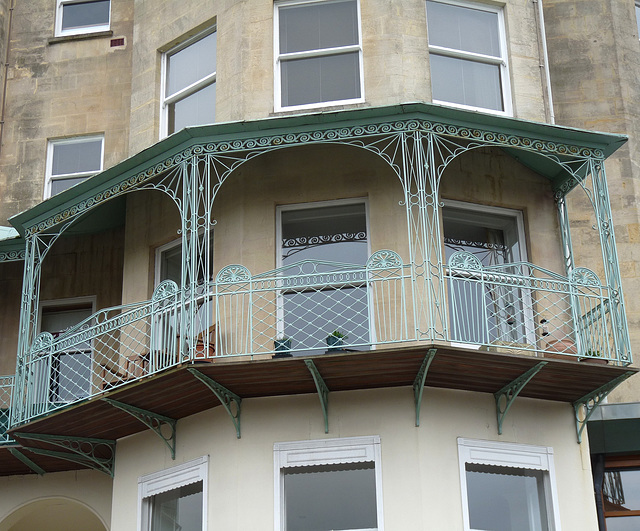 Wrought-Iron Balcony