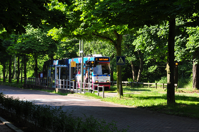 Tram 3089 on the Scheveningseweg (Scheveningen Road)