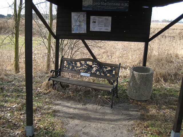 Rastplatz am Nottekanal