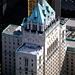 View From CN Tower. Unidentified Building- (Now identified as the Royal York Hotel)