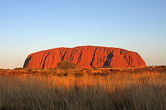 Uluru at sunset