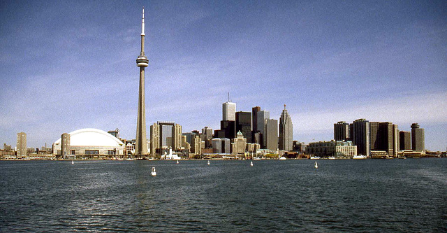 Toronto Skyline From Lake Ontario