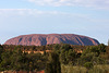 Uluru during the day.