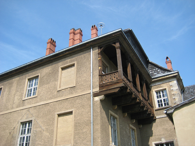 Schloss Baruth - Balkon