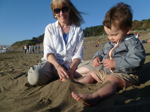 Toes In the Sand A Little Later