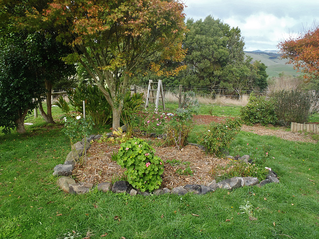 new bluestone garden edging