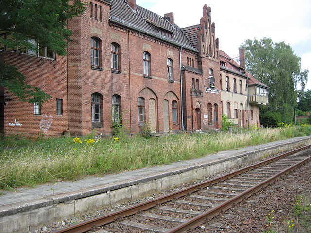 Ehemaliger Bahnhof Rehagen (jetzt Draisinenstrecke)