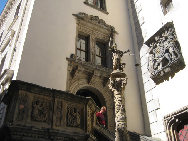 Görlitz - Eingang Rathaus