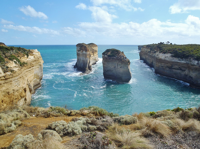 beside Loch Ard Gorge