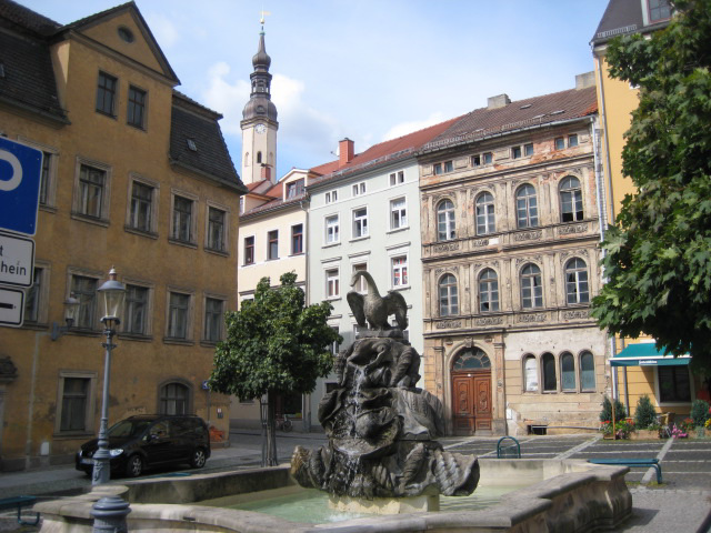 Zittau - Schwanenbrunnen