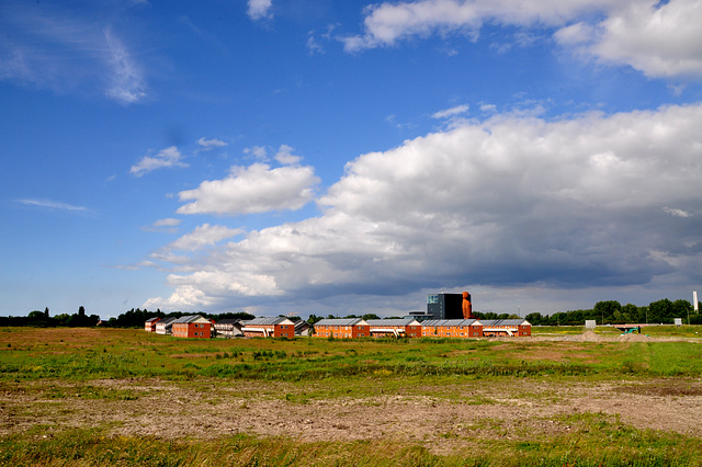 Clouds moving to the east