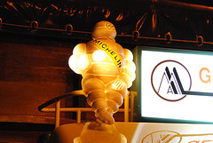 mr. Bibendum with light