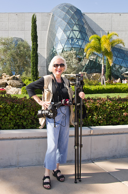 Kathleen Traveling Light on a Shoot