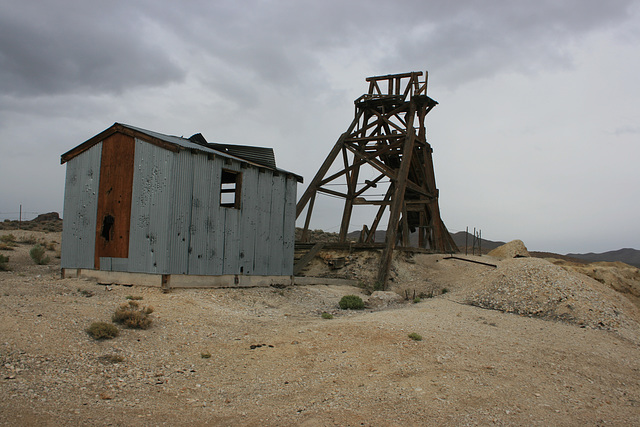 Kaiser Fluorspar Mine, Mineral County, Nevada, USA