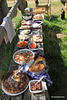 Picnic at The Meads of St John, River Findhorn, Earl of Moray's  private Estate