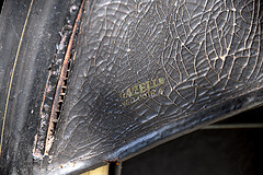 Old Gazelle bike – Coat protector of the rear wheel