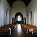 Eire - Holy Cross Abbey (1180) very simple interior and main aisle