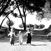 Country Gambol - John, Lisa and Mary, Atascadero, CA, 1952