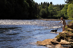 The Meads of St John, River Findhorn, Earl of Moray's private Estate