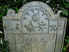 masonic tomb, werrington church , devon