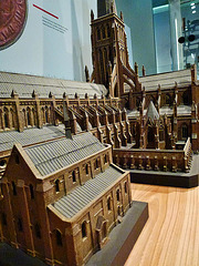 old st.paul's model, museum of london