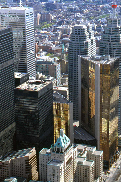 Skyscrapers From CN Tower