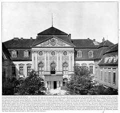 Palace of the German Chancellor in Berlin around 1900
