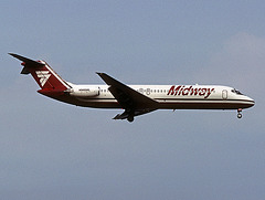 N945ML DC-9-32 Midway Airlines