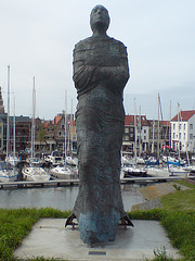Sculpture of lady