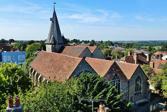 all saints church, maldon, essex