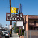 Reno "roll of the dice" Motor lodge sign (0683)