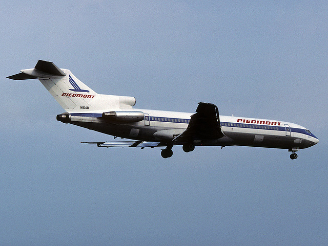 N1648 B727-291 Piedmont Airlines