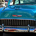 Vintage Blue '55 Chevy Bel Air - Detail