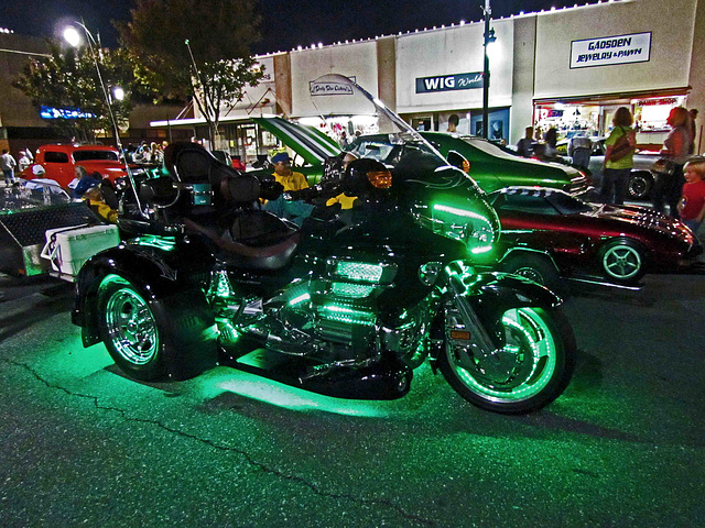 Illuminated Motorcycle