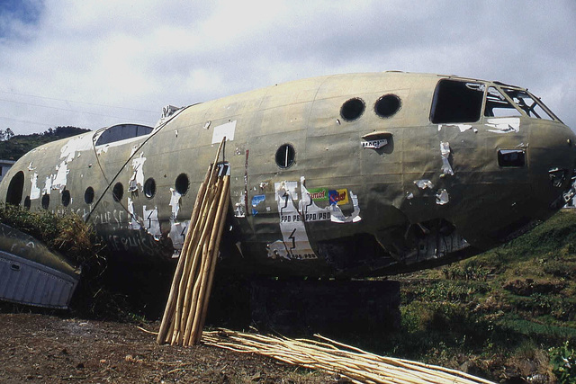 Wrecked Nord Noratlas Aircraft