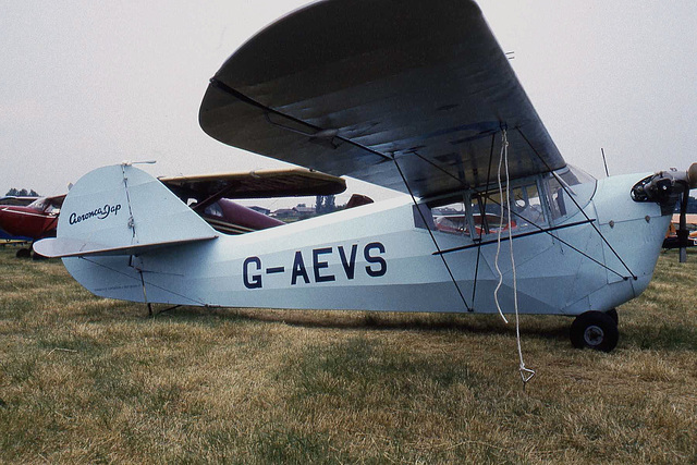 Aeronca 100 G-AEVS