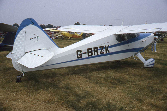 Stinson 108-2  Voyager G-BRZK