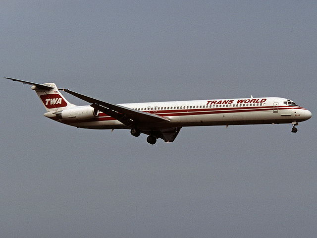 N908TW MD-82 TWA