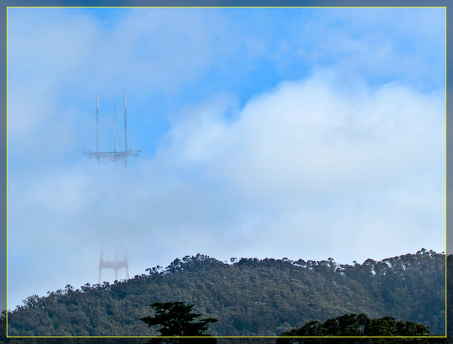 Sutro Tower Through the Fog