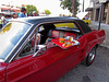 Vintage Red Mustang