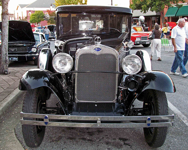 Vintage Model A Ford - Detail