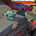 Hillbilly Truck Frog Hood Ornament