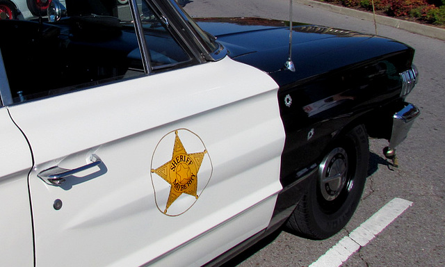 Mayberry Police Car Detail